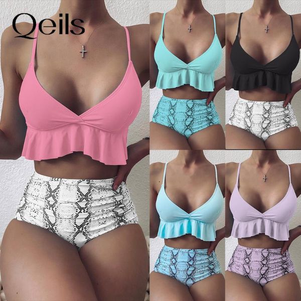 qeils 2021 european and american foreign trade triangle cup flower bikini bandage swiopular swimsuit suit swim women's swimwear, White;black
qeils 2021 european and american foreign trade triangle cup flower bikini bandage swiopular swimsuit suit swim women's swimwear, White;black