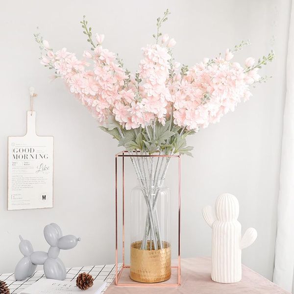 decorative flowers & wreaths 85cm artificial delphinium flower branch fake leaf for wedding home party hyacinth silk bouquet
decorative flowers & wreaths 85cm artificial delphinium flower branch fake leaf for wedding home party hyacinth silk bouquet
