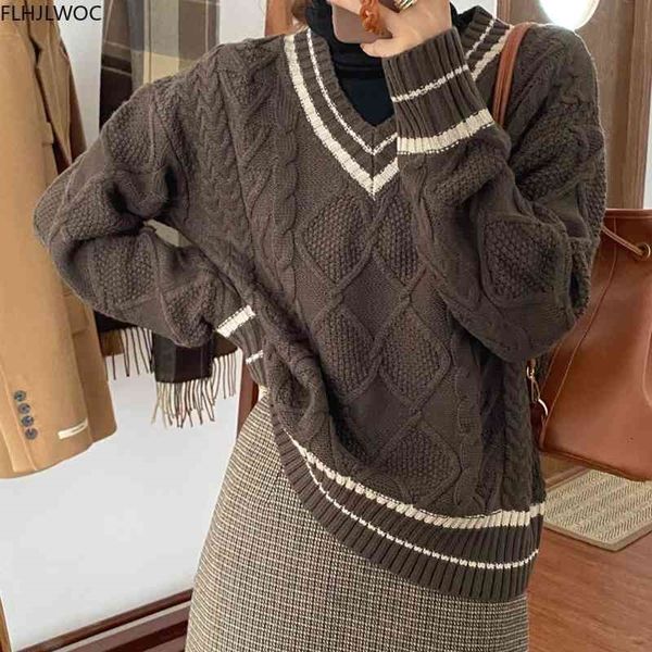 women's sweaters korean chic fashion women winter spring thick warm outerwear knitting v neck preppy style girls pullovers n4, White;black
women's sweaters korean chic fashion women winter spring thick warm outerwear knitting v neck preppy style girls pullovers n4, White;black
