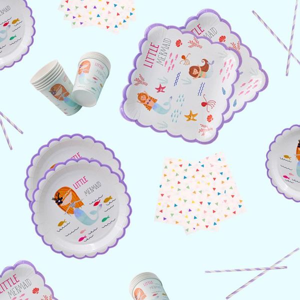 packaging dinner service 8pcs mermaid series disposable tableware kid table decoration for wedding /birthday /party /engagement /anniversary
packaging dinner service 8pcs mermaid series disposable tableware kid table decoration for wedding /birthday /party /engagement /anniversary
