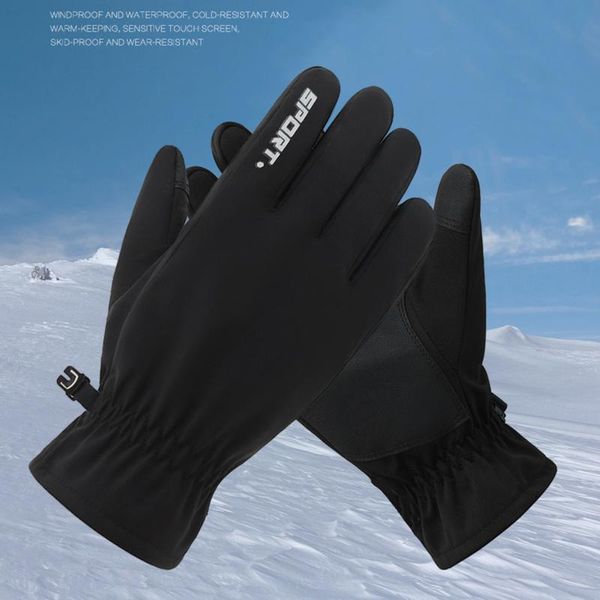 winter warm ski gloves touch screen windproof, waterproof and cold-proof plus fleece for outdoor sport cycling, Black
winter warm ski gloves touch screen windproof, waterproof and cold-proof plus fleece for outdoor sport cycling, Black