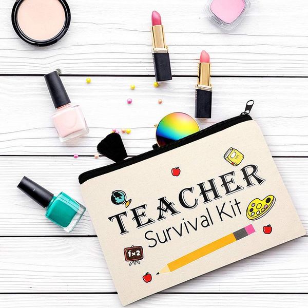 party decoration teacher survival kit makeup bag pencil pouch preschool elementary high school graduation back to teachers' day gift
party decoration teacher survival kit makeup bag pencil pouch preschool elementary high school graduation back to teachers' day gift