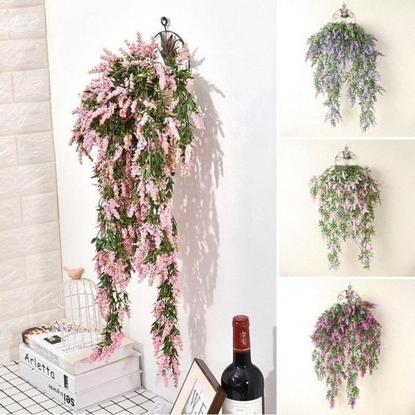 decorative flowers & wreaths 1 pcs beautiful fashion fake plant wall artificial hanging lavender vine flower rattan home garden wedding deco
decorative flowers & wreaths 1 pcs beautiful fashion fake plant wall artificial hanging lavender vine flower rattan home garden wedding deco