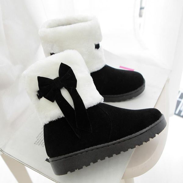 boots big size 35-40 warm snow women slip-on platform solid color waterproof ankle thick fur winter, Black
boots big size 35-40 warm snow women slip-on platform solid color waterproof ankle thick fur winter, Black