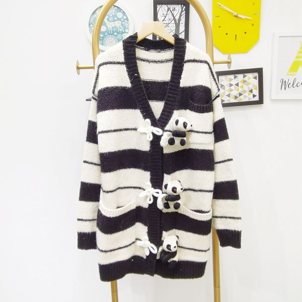 1109 2022 runway autumn brand same style sweater long sleeve v neck cardigan black kint womens clothes womens jinniu, White;black
1109 2022 runway autumn brand same style sweater long sleeve v neck cardigan black kint womens clothes womens jinniu, White;black