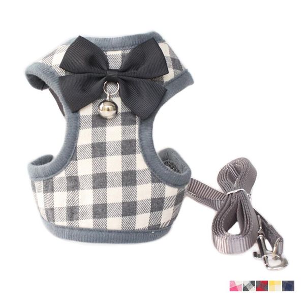 dog collars & leashes vest small cat harness halter lead black bow bell design breathable mesh cloth harnesses for dogs 6044040 pet puppy su
dog collars & leashes vest small cat harness halter lead black bow bell design breathable mesh cloth harnesses for dogs 6044040 pet puppy su