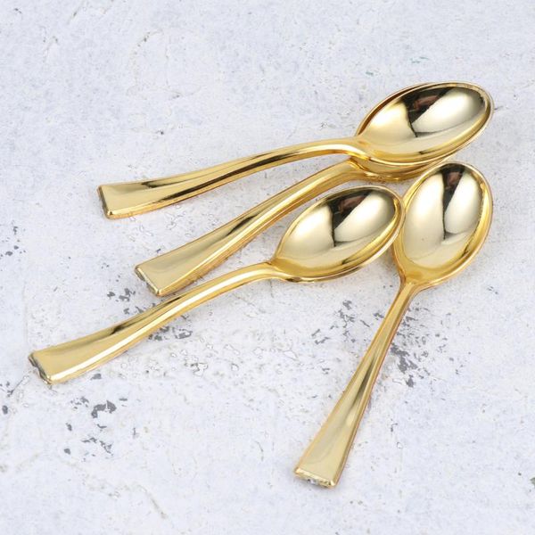 spoons 24pcs mini plastic cake disposable dessert ice-cream for home shop party golden
spoons 24pcs mini plastic cake disposable dessert ice-cream for home shop party golden