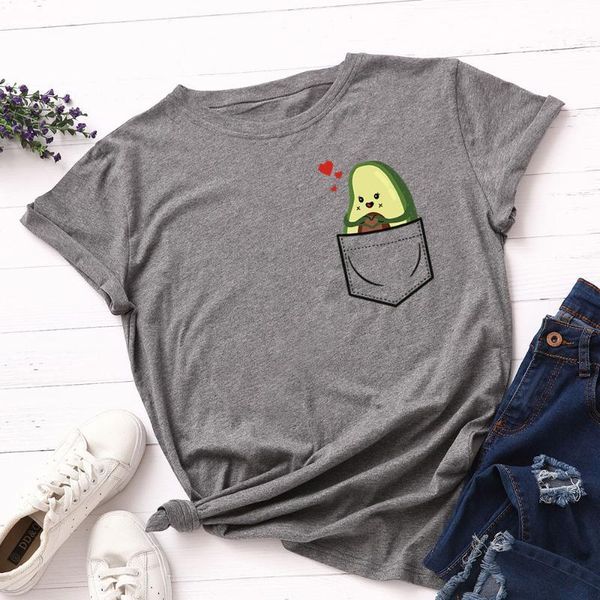 women's t-shirt summer t shirt women 100% cotton plus size s-5xl avocado pocket print o-neck short sleeve tshirts fashion casual lady t, White
women's t-shirt summer t shirt women 100% cotton plus size s-5xl avocado pocket print o-neck short sleeve tshirts fashion casual lady t, White