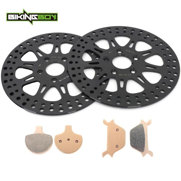 motorcycle brakes bikingboy front rear brake discs rotors disks + pads sportster xlh fxdb fxlr low rider super glide flst heritage flstf fat
motorcycle brakes bikingboy front rear brake discs rotors disks + pads sportster xlh fxdb fxlr low rider super glide flst heritage flstf fat