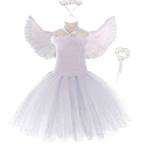 girl's sparkly pure white tutu dress feather wing wands outfits fancy kids dresses angel costume for girls birthday party clothes c0223, Red;yellow
girl's sparkly pure white tutu dress feather wing wands outfits fancy kids dresses angel costume for girls birthday party clothes c0223, Red;yellow