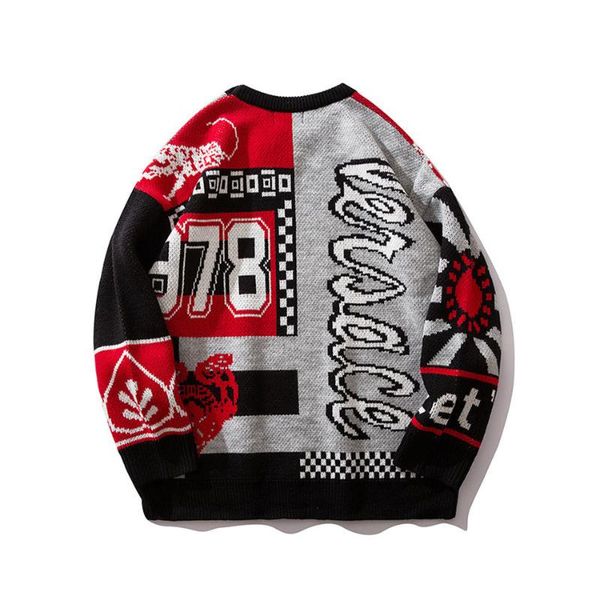 hip hop men and women round neck pullover loose printed sweater casual designer long sleeve oversize couple sweaters men's hoodies & sw, Black
hip hop men and women round neck pullover loose printed sweater casual designer long sleeve oversize couple sweaters men's hoodies & sw, Black
