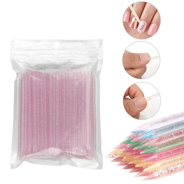 50/100pcs reusable crystal stick double end nail art cuticle pusher remover tool pedicure care nails manicures tools pushers
50/100pcs reusable crystal stick double end nail art cuticle pusher remover tool pedicure care nails manicures tools pushers