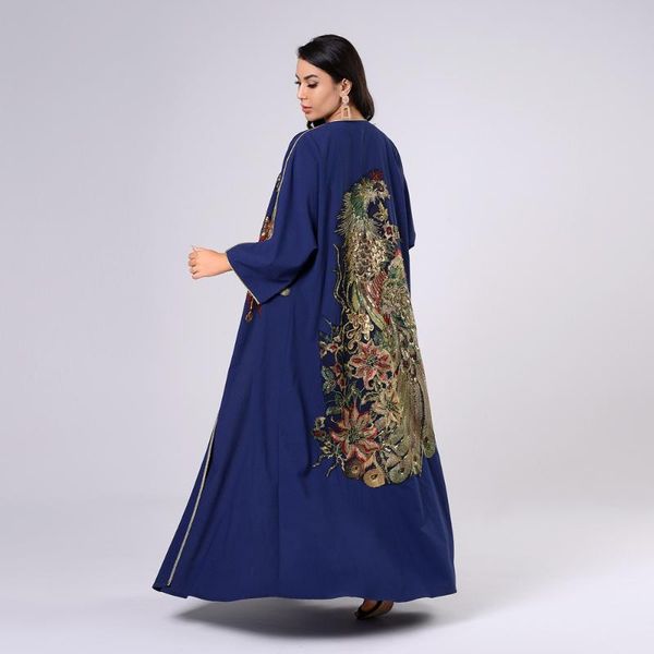 dubai open abaya dress 2 piece sets for women phoenix sequins appliques kaftan muslim arabic turkey clothing eid ramadan blue ethnic, Red
dubai open abaya dress 2 piece sets for women phoenix sequins appliques kaftan muslim arabic turkey clothing eid ramadan blue ethnic, Red