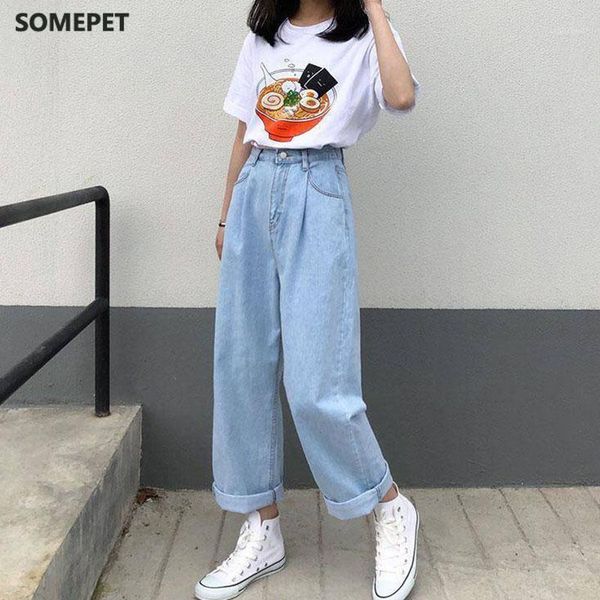 jeans femme pantalones 2021 korean loose high waist wide leg baggy women pants black fashion casual harajuku woman women's, Blue
jeans femme pantalones 2021 korean loose high waist wide leg baggy women pants black fashion casual harajuku woman women's, Blue