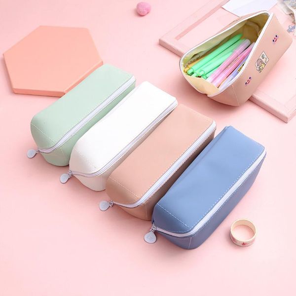 portable large capacity pu pencil case storage pen bag multifunction cosmetic pouch school office stationery supplies bags
portable large capacity pu pencil case storage pen bag multifunction cosmetic pouch school office stationery supplies bags