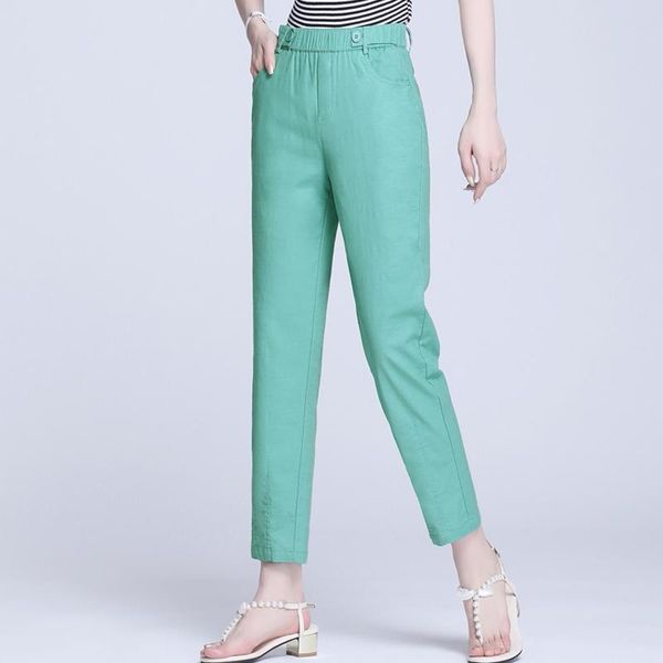 women's pants & capris fashion pencil spring 2021 summer high pockets ankle-length harajuku casual elastic waist women trousers, Black;white
women's pants & capris fashion pencil spring 2021 summer high pockets ankle-length harajuku casual elastic waist women trousers, Black;white