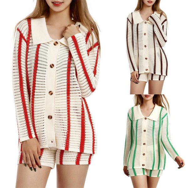 women's knits & tees women knitted cardigan with striped pattern, button decoration loose version street style spring clothing, White
women's knits & tees women knitted cardigan with striped pattern, button decoration loose version street style spring clothing, White
