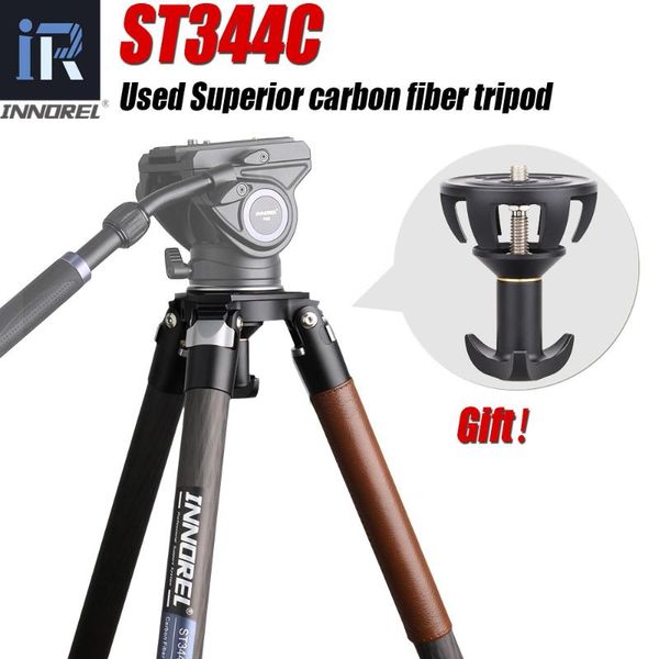 used-innorel-st344c professional durable carbon fiber tripod monopod load 35kg, with 75mm bowl adapter for dslr bird watching tripods
used-innorel-st344c professional durable carbon fiber tripod monopod load 35kg, with 75mm bowl adapter for dslr bird watching tripods
