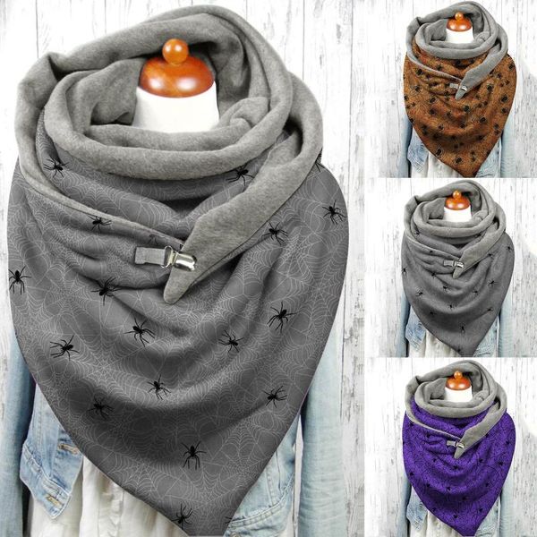 scarves halloween print button designer shawls women fashion winter double-layer buckle warm wrap casual scarf hijabs foulard, Blue;gray
scarves halloween print button designer shawls women fashion winter double-layer buckle warm wrap casual scarf hijabs foulard, Blue;gray
