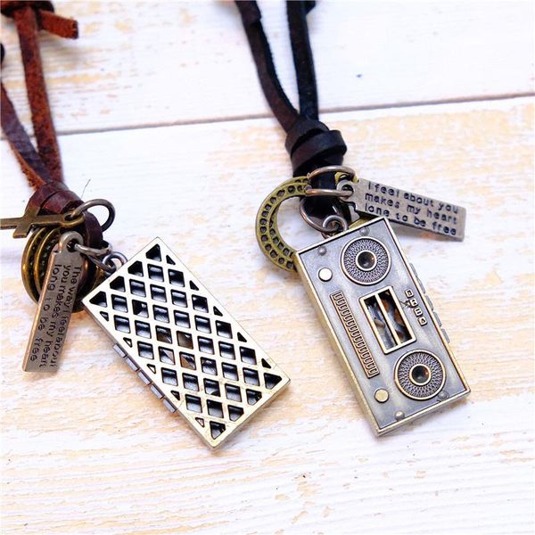 pendant necklaces niuyitid vintage radio necklace 100% genuine leather men boy gift fashion chain male jewelry design, Silver
pendant necklaces niuyitid vintage radio necklace 100% genuine leather men boy gift fashion chain male jewelry design, Silver