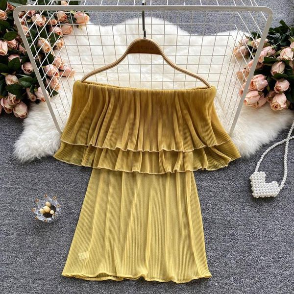 women's blouses & shirts slash neck ruffle chiffon blouse women white/green/black/yellow draped summer female elegant off shoulder
women's blouses & shirts slash neck ruffle chiffon blouse women white/green/black/yellow draped summer female elegant off shoulder