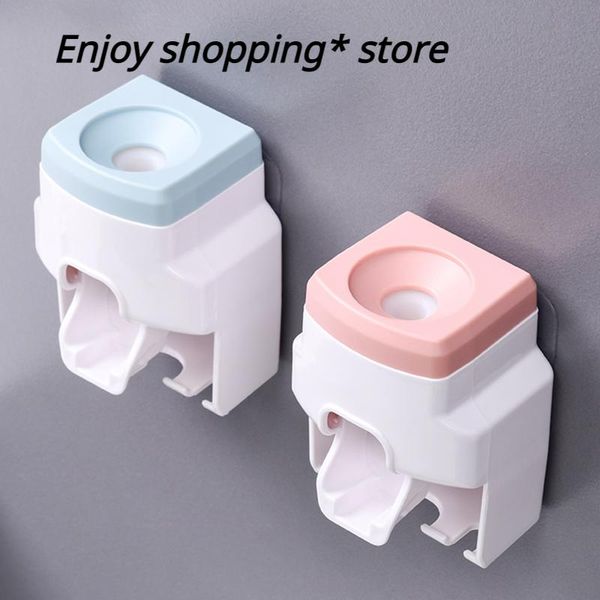 wall mount automatic toothpaste dispenser bathroom accessories waterproof lazy squeezer toothbrush holder bath accessory set
wall mount automatic toothpaste dispenser bathroom accessories waterproof lazy squeezer toothbrush holder bath accessory set