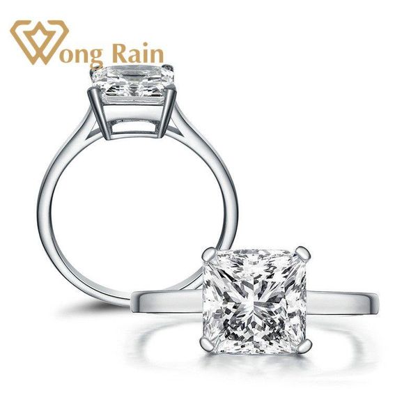 cluster rings wong rain 925 sterling silver princess cut created moissanite gemstone diamonds wedding engagement ring fine jewelry wholesale, Golden;silver
cluster rings wong rain 925 sterling silver princess cut created moissanite gemstone diamonds wedding engagement ring fine jewelry wholesale, Golden;silver