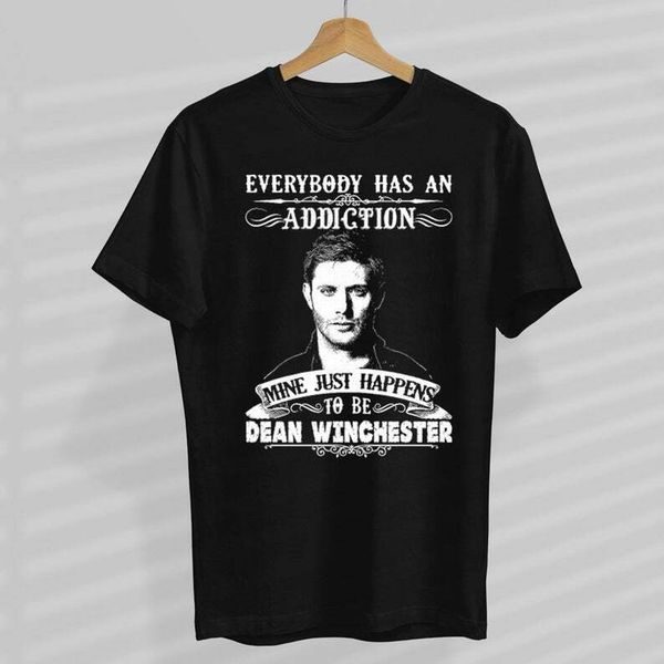 supernatural my addiction is dean winchester funny gift t-shirt black s-5xl, White;black
supernatural my addiction is dean winchester funny gift t-shirt black s-5xl, White;black