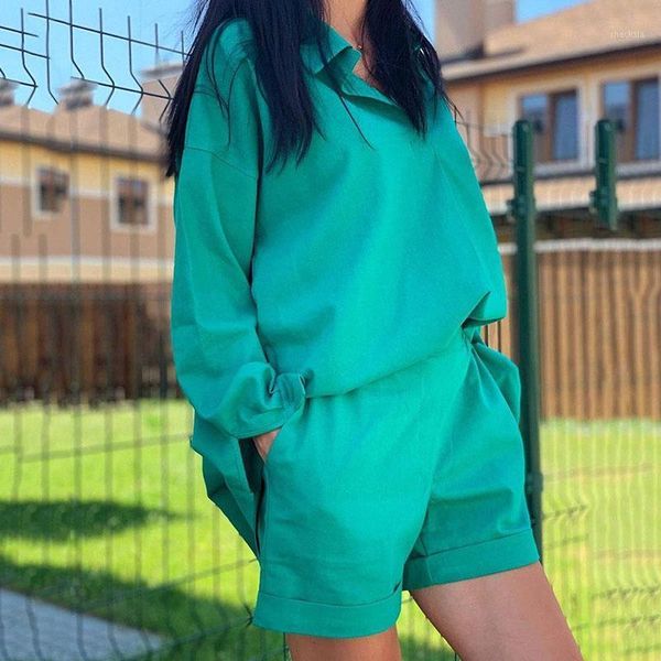 women's tracksuits casual women solid long sleeve and shorts set summer straight streetwear two piece female loose pockets matching su, Gray
women's tracksuits casual women solid long sleeve and shorts set summer straight streetwear two piece female loose pockets matching su, Gray