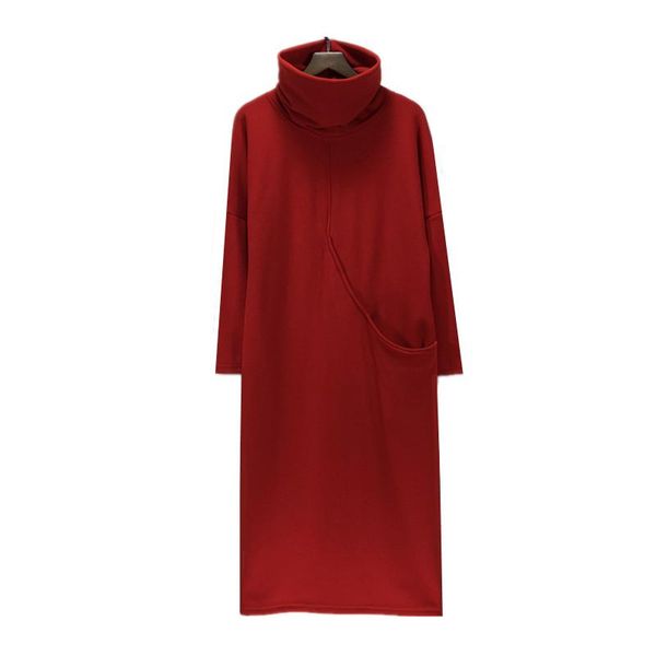 casual dresses 2021 winter women thickness velvet dress with big pocket fashion autumn turtleneck black green red grey, Black;gray
casual dresses 2021 winter women thickness velvet dress with big pocket fashion autumn turtleneck black green red grey, Black;gray