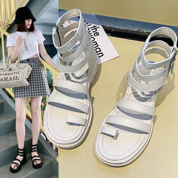 sandals women's pu sandal boots roman hollow solid summer breathable and cool increase black high-beach casual gladiator
sandals women's pu sandal boots roman hollow solid summer breathable and cool increase black high-beach casual gladiator