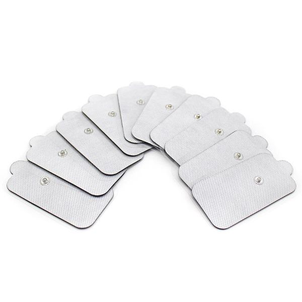 100pcs 4.7*9 cm reusable adhesive snap electrode pads sticker patch tens electrodes pad for ems electronic therapy massager electric massage
100pcs 4.7*9 cm reusable adhesive snap electrode pads sticker patch tens electrodes pad for ems electronic therapy massager electric massage