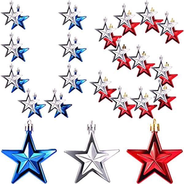 hanging holiday star ornament patriotic day tree ornaments red silver and blue decorations in front of courtyard balcony decorative objects
hanging holiday star ornament patriotic day tree ornaments red silver and blue decorations in front of courtyard balcony decorative objects