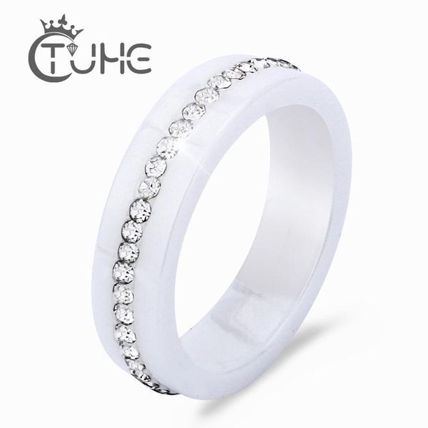cluster rings 2021 black / white one row crystal ceramic for women wedding engagement ring drop wholesale, Golden;silver
cluster rings 2021 black / white one row crystal ceramic for women wedding engagement ring drop wholesale, Golden;silver