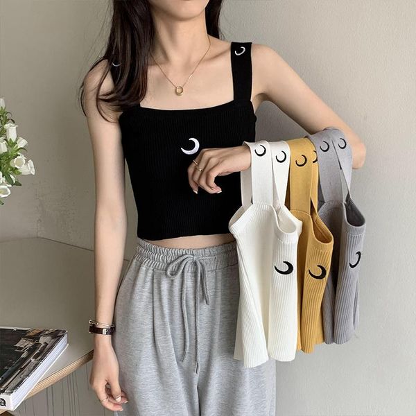 women's tanks & camis gallus women's korean-style all-matching embroidered knitted camisole top, White
women's tanks & camis gallus women's korean-style all-matching embroidered knitted camisole top, White