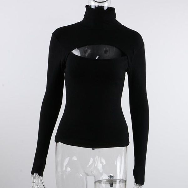 women's sweaters female blouse slim-fit turtleneck hollow out women spring great, White;black
women's sweaters female blouse slim-fit turtleneck hollow out women spring great, White;black