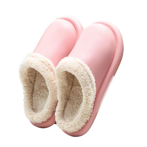 winter comfort couples cotton slippers women's home indoor warm flat rubber soled short plush slides, Black
winter comfort couples cotton slippers women's home indoor warm flat rubber soled short plush slides, Black
