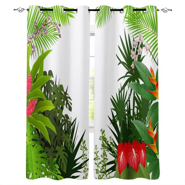 curtain & drapes tropical jungle plant leaves flower green white living room blackout curtains for kitchen bedroom window treatments
curtain & drapes tropical jungle plant leaves flower green white living room blackout curtains for kitchen bedroom window treatments