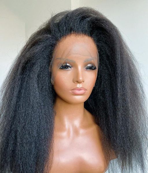 synthetic wigs natural black lace front wig for women long kinky straight middle part daily cosplay heat resistant hair
synthetic wigs natural black lace front wig for women long kinky straight middle part daily cosplay heat resistant hair