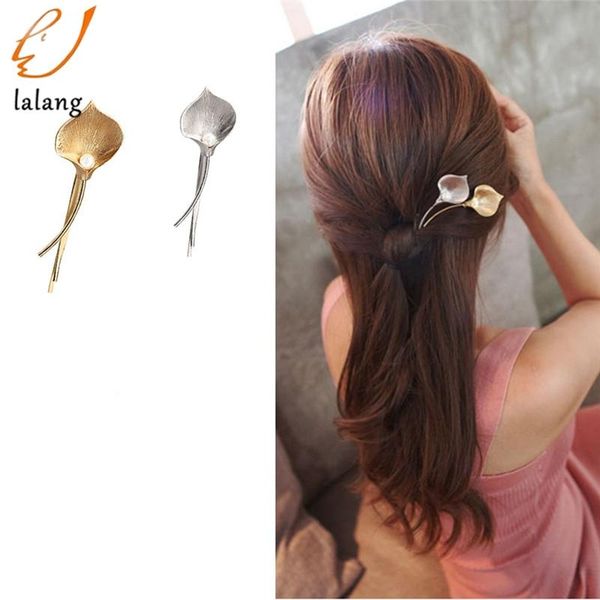 hair clips & barrettes woman metal leaf pearl hairpin beautiful and elegant girls accessories fashion three colors, Golden;silver
hair clips & barrettes woman metal leaf pearl hairpin beautiful and elegant girls accessories fashion three colors, Golden;silver