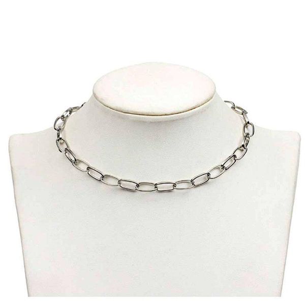 chains necklaces womens stainless steel choker gold chain necklace jewelry gifts for women accessories hip hop rock wholesale, Silver
chains necklaces womens stainless steel choker gold chain necklace jewelry gifts for women accessories hip hop rock wholesale, Silver