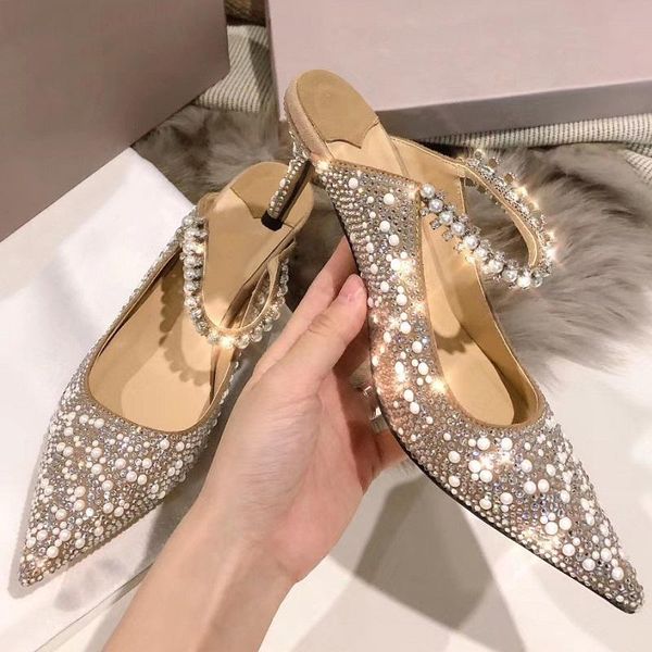 bling prom shoes woman designer sandals women pumps pearl rhinestone luxury fashion female mules high heels slides dress, Black
bling prom shoes woman designer sandals women pumps pearl rhinestone luxury fashion female mules high heels slides dress, Black