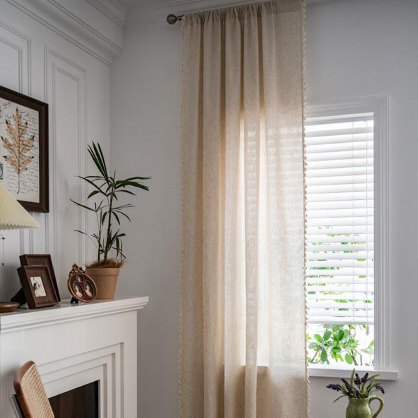 curtain & drapes 2021 modern simple bamboo cotton and linen pure color fresh tassel curtains for living dining room bedroom
curtain & drapes 2021 modern simple bamboo cotton and linen pure color fresh tassel curtains for living dining room bedroom