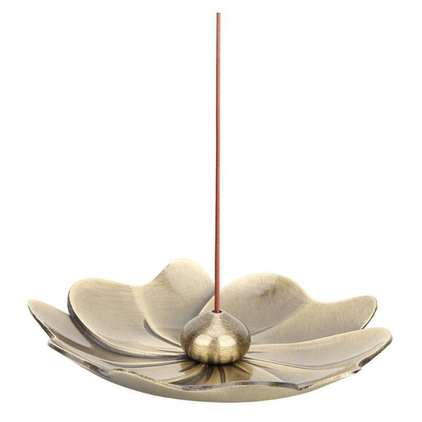 fragrance lamps mini copper censer stand base holder supplies for incense coil thread home decoration