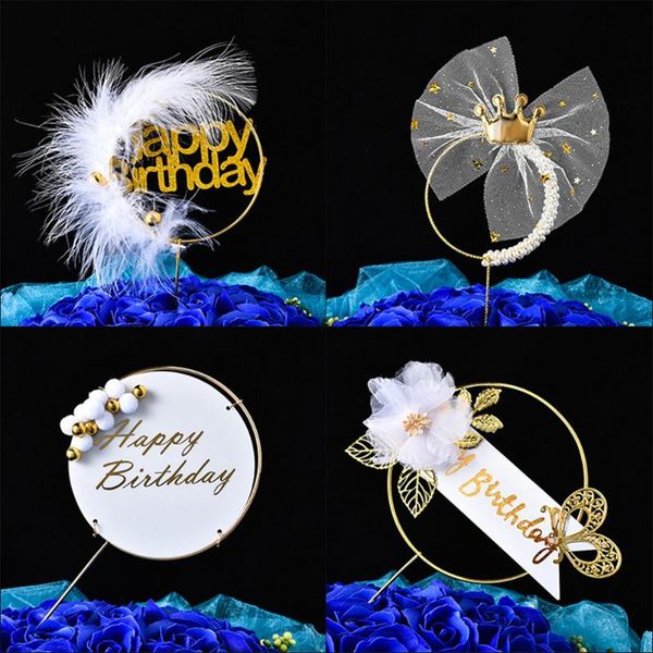 other event & party supplies 3pcs metal feather crown crystal heart happy birthday cake er for wedding decor supplie baking
other event & party supplies 3pcs metal feather crown crystal heart happy birthday cake er for wedding decor supplie baking