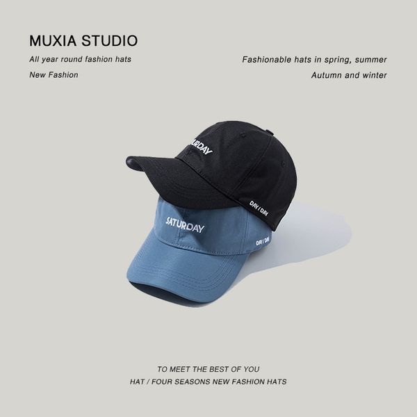 ins style small letter embroidered baseball spring summer light color fashion versatile soft student cap for men women, Blue;gray
ins style small letter embroidered baseball spring summer light color fashion versatile soft student cap for men women, Blue;gray