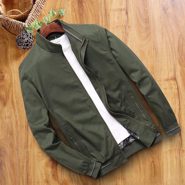 men's jackets spring and autumn casual cotton jacket loose large size washed sports trend men clothing, Black;brown
men's jackets spring and autumn casual cotton jacket loose large size washed sports trend men clothing, Black;brown