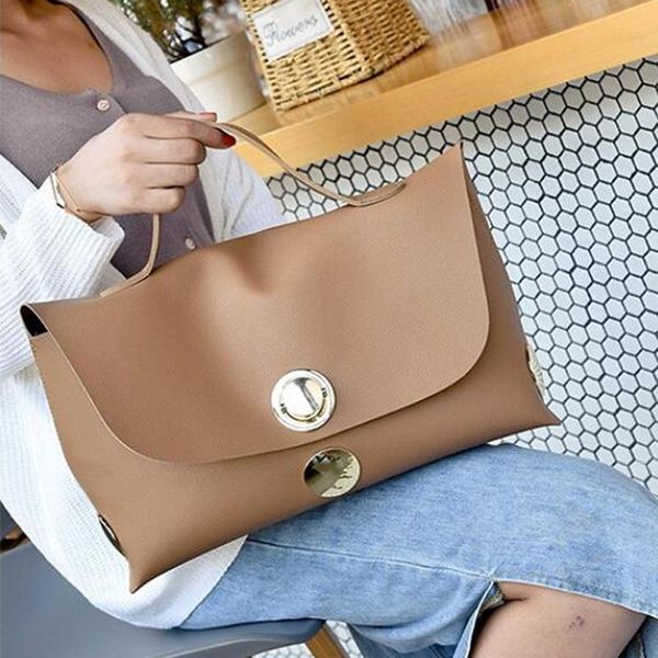 evening bags metal round buckle 2021 fashion high-quality pu leather women's designer handbag high capacity shoulder
evening bags metal round buckle 2021 fashion high-quality pu leather women's designer handbag high capacity shoulder