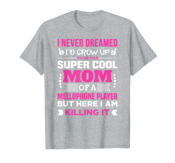 super cool funny mellophone player shirt for mom, White;black
super cool funny mellophone player shirt for mom, White;black