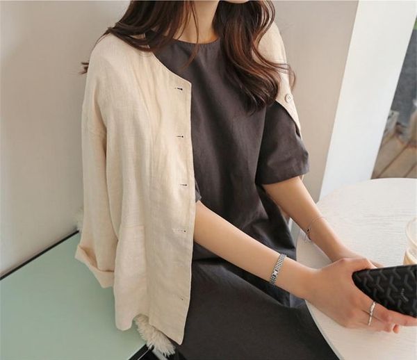 women's jackets zcwxm casual loose pockets summer fall jacket fashionable outerwear short cotton and linen 2021, Black;brown
women's jackets zcwxm casual loose pockets summer fall jacket fashionable outerwear short cotton and linen 2021, Black;brown